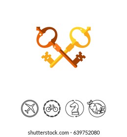 Crossed Keys Icon