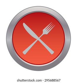 Crossed Knife and Fork Icon