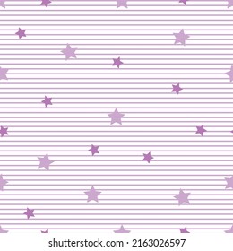 crossed line pattern There are small and large stars decorated with many fabrics or backgrounds.