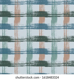 Crossed lines chequered pattern seamless stripes wallpaper. Two Color Gingham Design