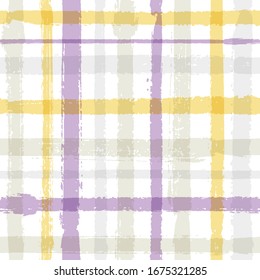 Crossed lines chequered pattern seamless stripes backdrop. Retro striped fabric print textile design. Vector intersecting lines blanket pattern. Decorative cool crossed stripes grid.