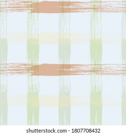 Crossed lines chequered pattern seamless stripes wallpaper. Boho striped fabric print textile design.