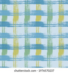 Crossed lines chequered pattern seamless stripes wallpaper. Two Color Gingham Design