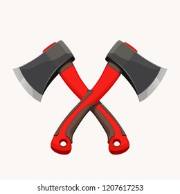 crossed modern axes