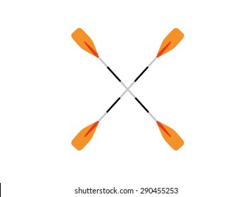 Crossed Oars