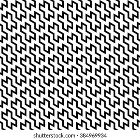 Crosses pattern, black cross pattern vector, plus sign pattern