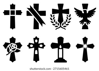 Cruces con Elementos religiosos y decorativos