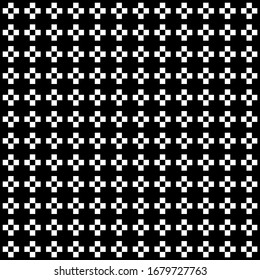Überquert nahtlose Ornamente.Prüft das Muster. Fliesen Tapete. Ethnische Motive. Quadrate-Abbildung.Formen, Hintergrund. Formularhintergrund. Digitales Papier, Stoffdruck, Webdesign, abstraktes Bild. Vektorillustration