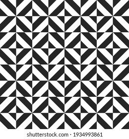 Crosses Simple Ornament Pattern. Vector.
