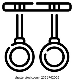 CrossFit Training Icon Illustration can be used for web app, infographic, etc