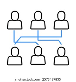 Cross-Functional Team – Network Representing Collaborative Work Across Disciplines