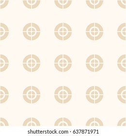 Crosshair, aim, optical sight pattern. Simple illustration of crosshairs, sights, sniper symbols. Flat vector illustration.