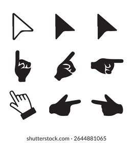 Crosshair Cursor icon set for free download