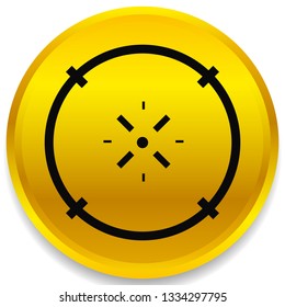 Cross-hair icon. Precision, accuracy, efficency concept icon
