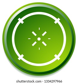 Cross-hair icon. Precision, accuracy, efficency concept icon