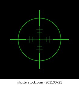 Crosshair Icon - Vector