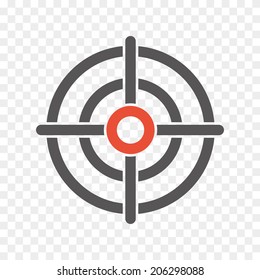 Crosshair Icon. Vector Eps8