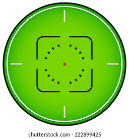 Crosshair, reticle graphics
