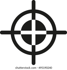 Crosshair target