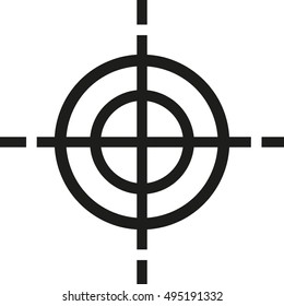 Crosshair target
