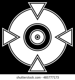 Crosshair, target graphics