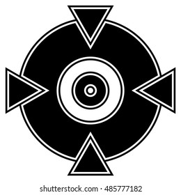 Crosshair, target graphics