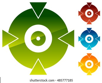 Crosshair, target graphics