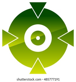 Crosshair, target graphics