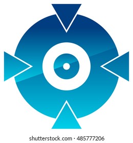 Crosshair, target graphics