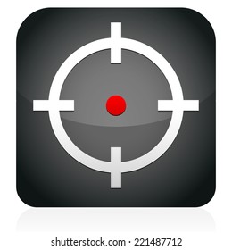Crosshair, target icon