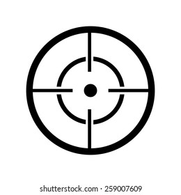 Crosshair, Target icon - Vector