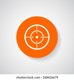 Crosshair, Target icon - Vector