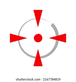 Crosshair, Zielmarkensymbol, Vektorgrafik