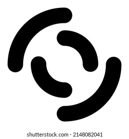 Crosshair, Zielmarke, Retikulum abstrakter Vektorgrafik. Suche, Suche, Genauigkeit Symbol. Bullseye-Konzept