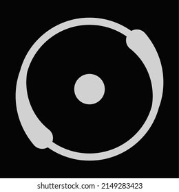 Crosshair, marca de destino, vector abstracto de retículos. Icono de búsqueda, búsqueda, precisión. Bullseye, concepto pinpoint