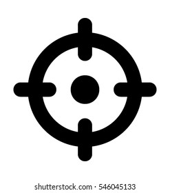 Crosshair Vector Icon