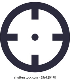 Crosshair Vector Icon