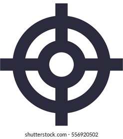 Crosshair Vector Icon