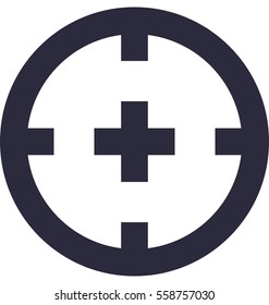 Crosshair Vector Icon
