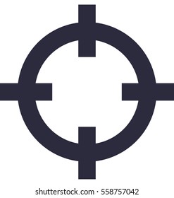 Crosshair Vector Icon