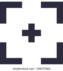 Crosshair Vector Icon