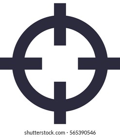 Crosshair Vector Icon