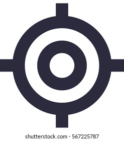 Crosshair Vector Icon