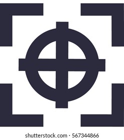 Crosshair Vector Icon
