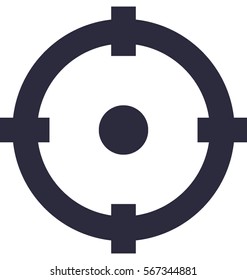 Crosshair Vector Icon