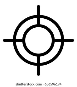 Crosshair Vector Icon