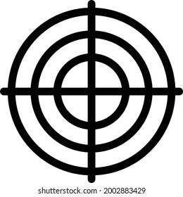 crosshair with white background . crosshair  is an ancient things  discover from pehistorical places .thin line icon.