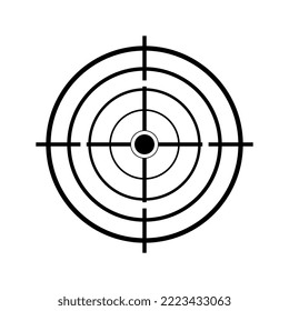 crosshairs vector illustration, perfect for mascots, logos, icons, backgrounds etc