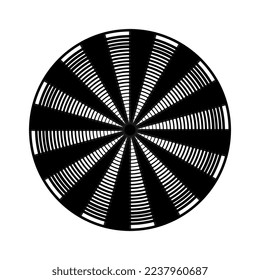 crosshairs vector illustration, suitable for mascot, logo, icon, background etc