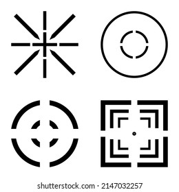 Crossherias2 Icono Plano Aislado En Fondo Blanco